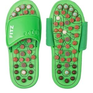Fitz Reflexology Sandal Lime Women’s Size 7.5-8 for Massage and Acupressure